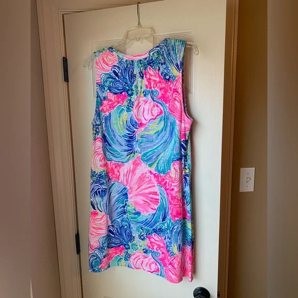 EUC - Lilly Pulitzer Essie Dress - Sz L - Picture 2 of 6